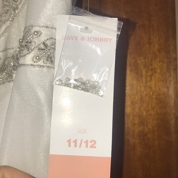 NWT Dave & Johnny by Laura Ryner gown wedding - Picture 3 of 8